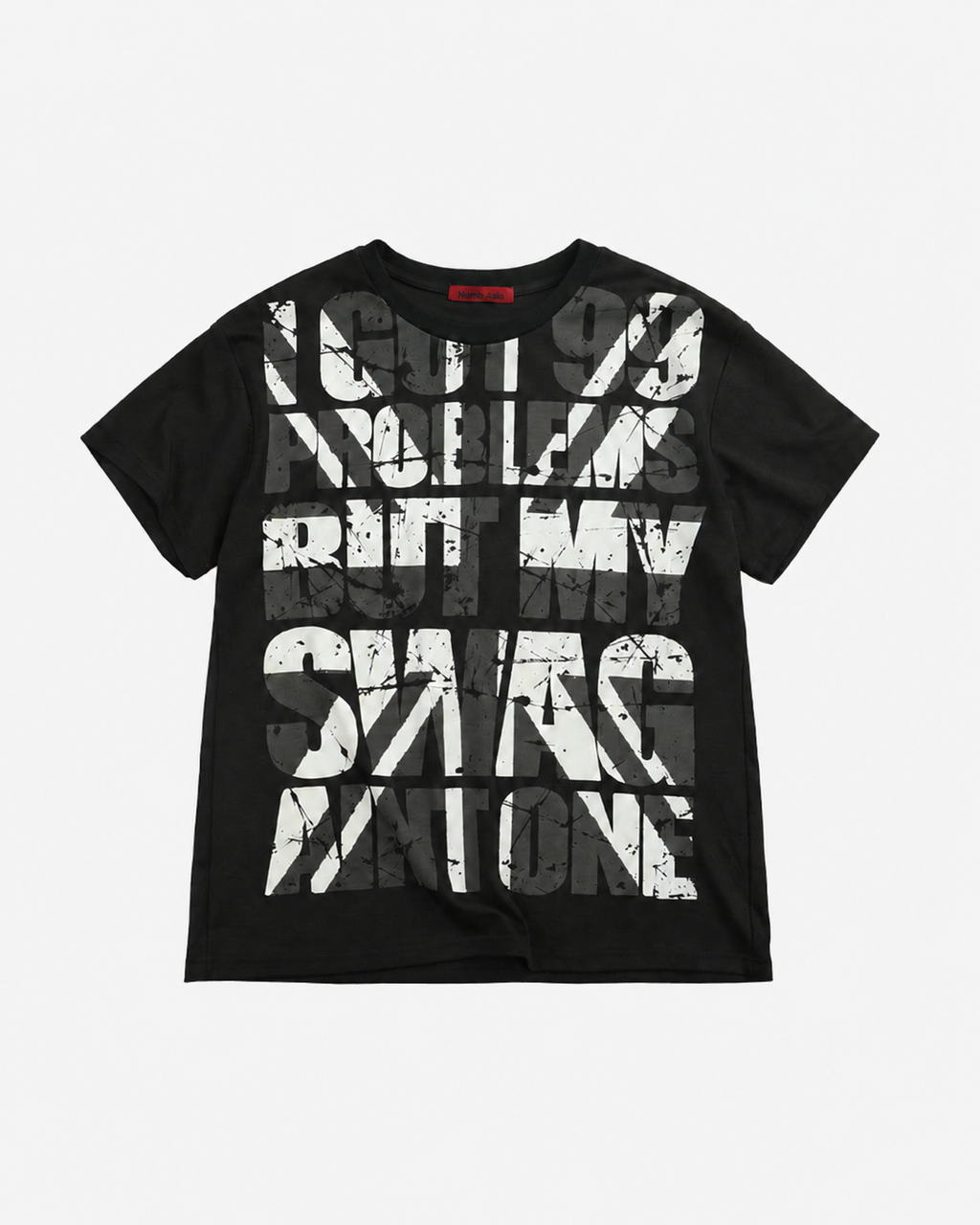 NumbAsia | Oversized Slogan Graphic T-Shirt