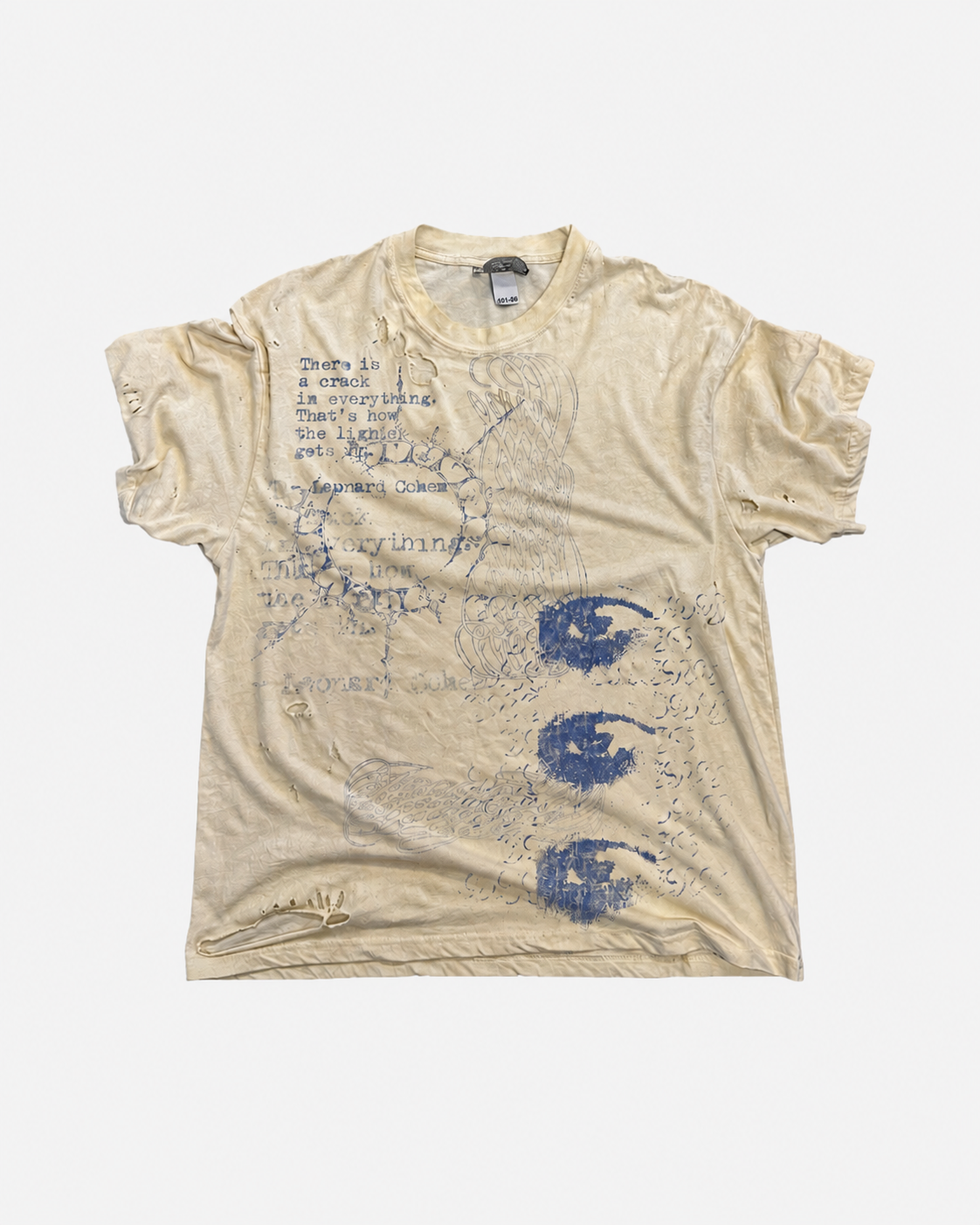SHIBU | Distressed Eye Graphic T-Shirt