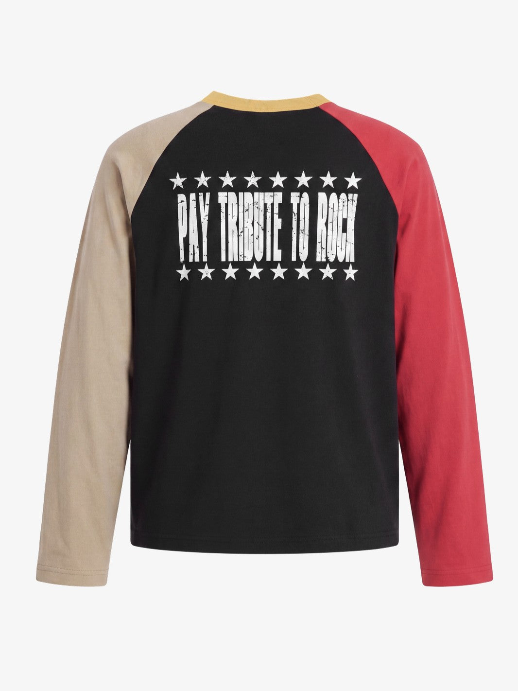 SPECTRA VISION | FIGURE PRINT COLOR BLOCK SWEATSHIRT