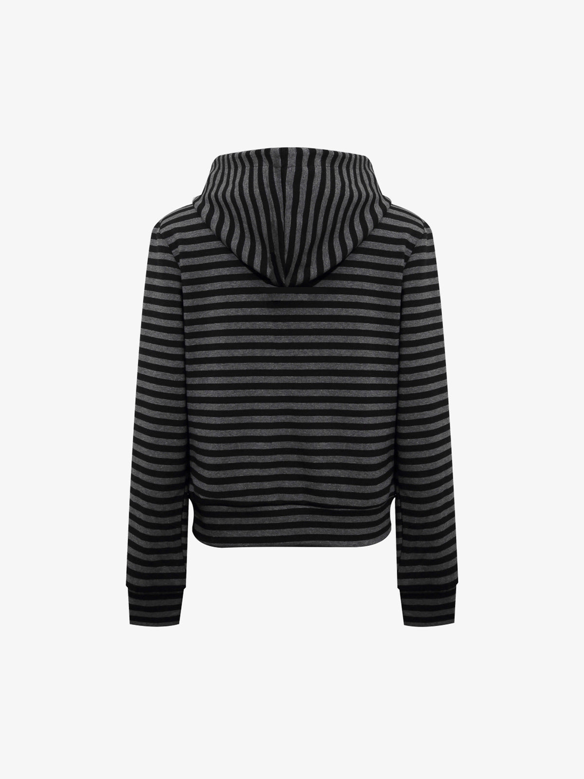 REHTRELT | LETTER STRIPE ZIP UP HOODIE