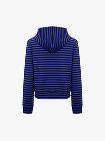 REHTRELT | LETTER STRIPE ZIP UP HOODIE