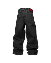 PAIKI | Triple-Button Baggy Jeans