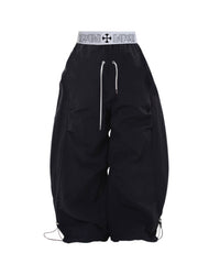 PAIKI | Double-Waist Parachute Pants