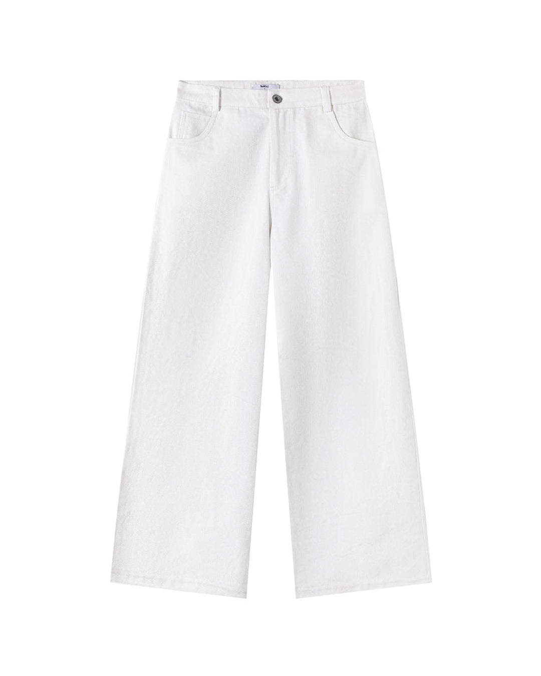 Trompe-l'Oeil Figure Print Pants worn on model, image 03