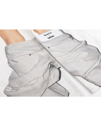 Trompe-l'Oeil Figure Print Pants worn on model, image 04