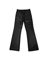 WANNA LAB | Hand-Waxed Bootcut Jeans