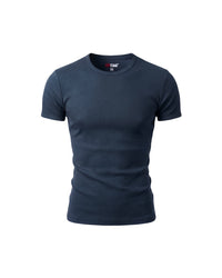 DND4DES | Slim-Fit Ribbed Crew Neck T-Shirt