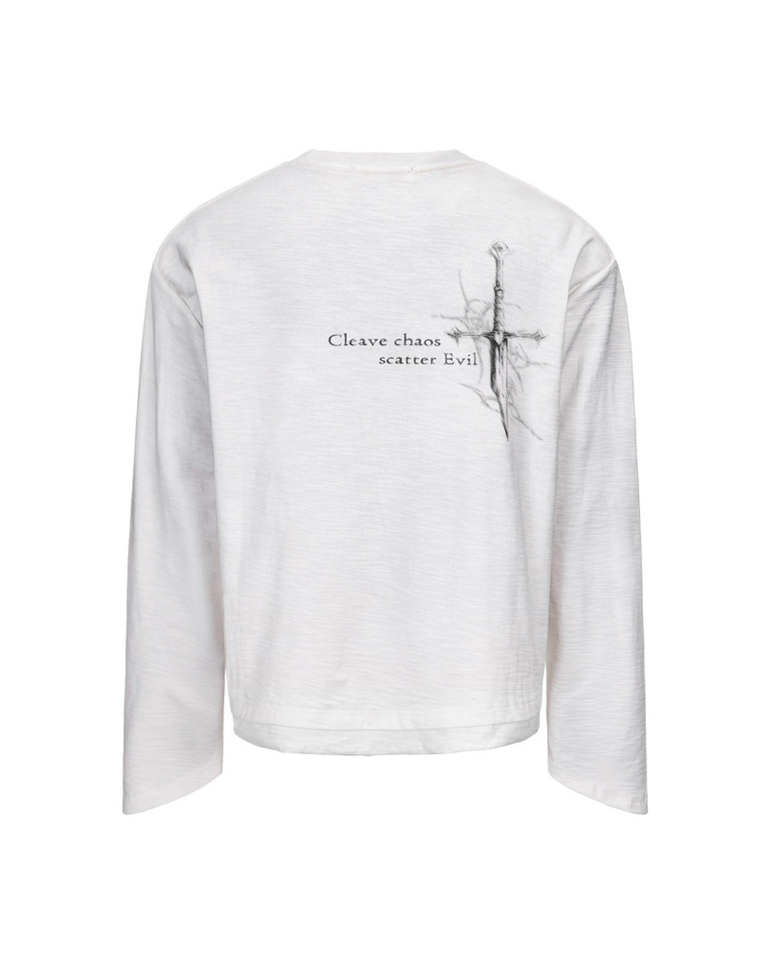 Excalibur Graphic Long-Sleeve T-Shirt worn on model, image 04