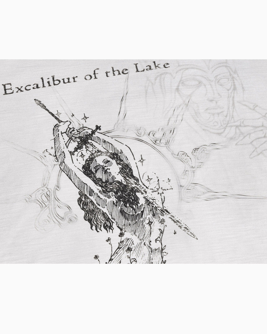 Excalibur Graphic Long-Sleeve T-Shirt worn on model, image 05