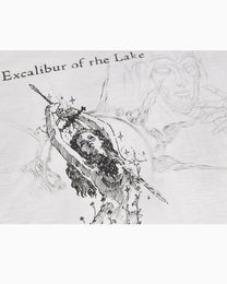 Excalibur Graphic Long-Sleeve T-Shirt worn on model, image 05