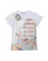PAIKI | Disc Portrait Slogan T-Shirt