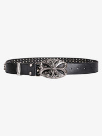 DND4DES | SCROLL BUCKLE STUDDED BELT