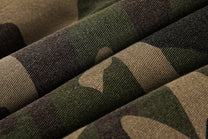 BLACK ENERGY CAMO FUR HOOD JACKET; Camo; design detail