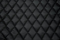MCCNN FUR HOOD BUCKLE JACKET; Black; fabric detail