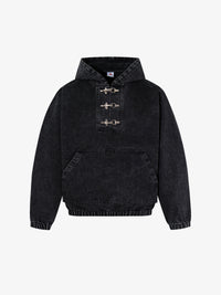 MCCNN | TOGGLE FRONT WASHED HOODIE