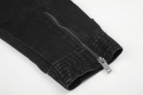 11KN DOUBLE ROW BUTTON JACKET; Black; garment construction detail