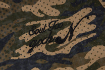 VERBLEE CAMO FLAG PATCH ZIP JACKET; Camo; design detail