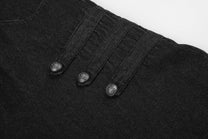 BLACK ENERGY MULTI POCKET UTILITY JEANS; Black; garment construction detail