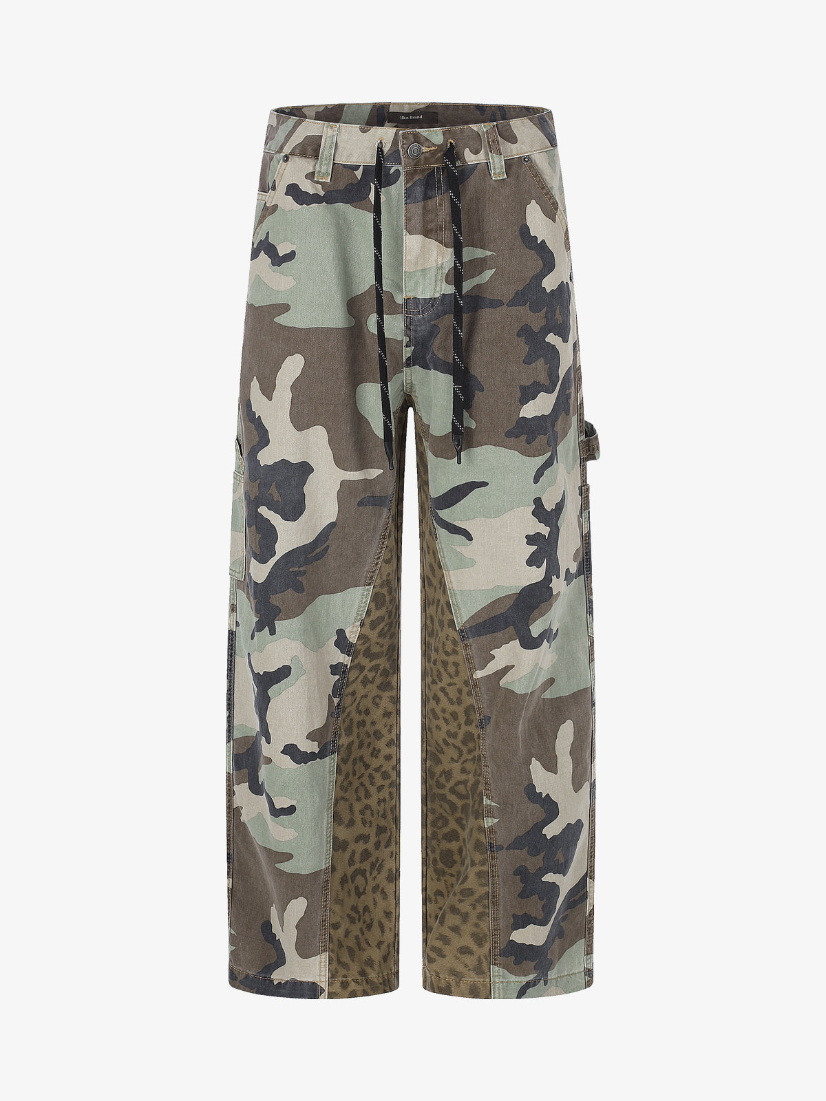 11KN CAMO SIDE PANEL PANTS; Camouflage; back view