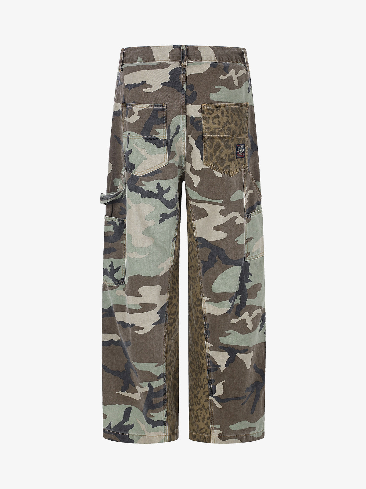 11KN CAMO SIDE PANEL PANTS; Camouflage; front view