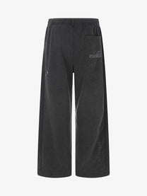 11KN SIDE GRAPHIC WIDE PANTS; Black; back view