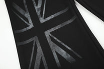 DC PEGASUS FLAG SWEATPANTS; Black; design detail
