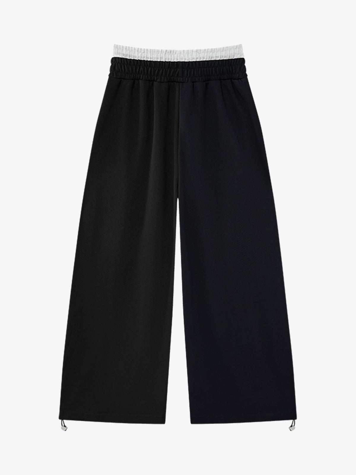 LETS ROCK CROSS SPRAY GRAPHIC SWEATPANTS; Black; back view