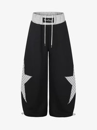 LLF | STAR PANEL CONTRAST SWEATPANTS