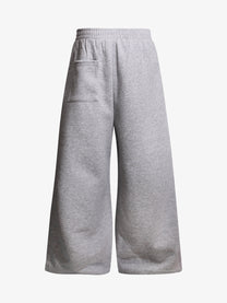 REHTRELT RACING CREST STRIPE SWEATPANTS; Heather Gray; back view