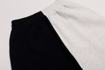 REHTRELT FLAG PATCH GRAPHIC SWEATPANTS; Light Gray+Black, Light Gray+Camouflage; garment construction detail
