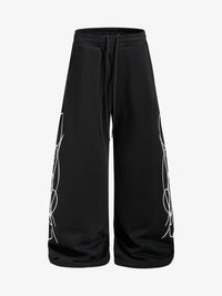 SKATE PARK | CAMO DRAWSTRING BAGGY SWEATPANTS