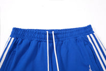 SKATE PARK UNDEAD KNIGHT WIDE LEG SWEATPANTS; Blue; garment construction detail