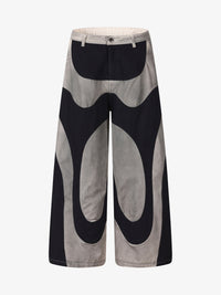 SMK MADE | ABSTRACT STAR PANEL PANTS