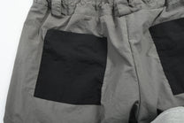 VLEX OFFICIAL STAR PANEL RACING PANTS; Gray; garment construction detail