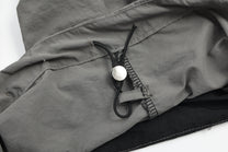 VLEX OFFICIAL STAR PANEL RACING PANTS; Gray; garment construction detail