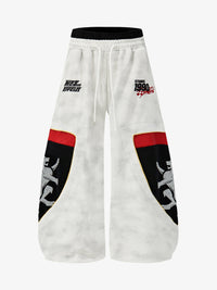 VLEX OFFICIAL | LION DISTRESSED DIRTY WASH SWEATPANTS