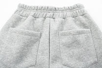 VLEX OFFICIAL BELTED WAIST WIDE PANTS; Gray; garment construction detail