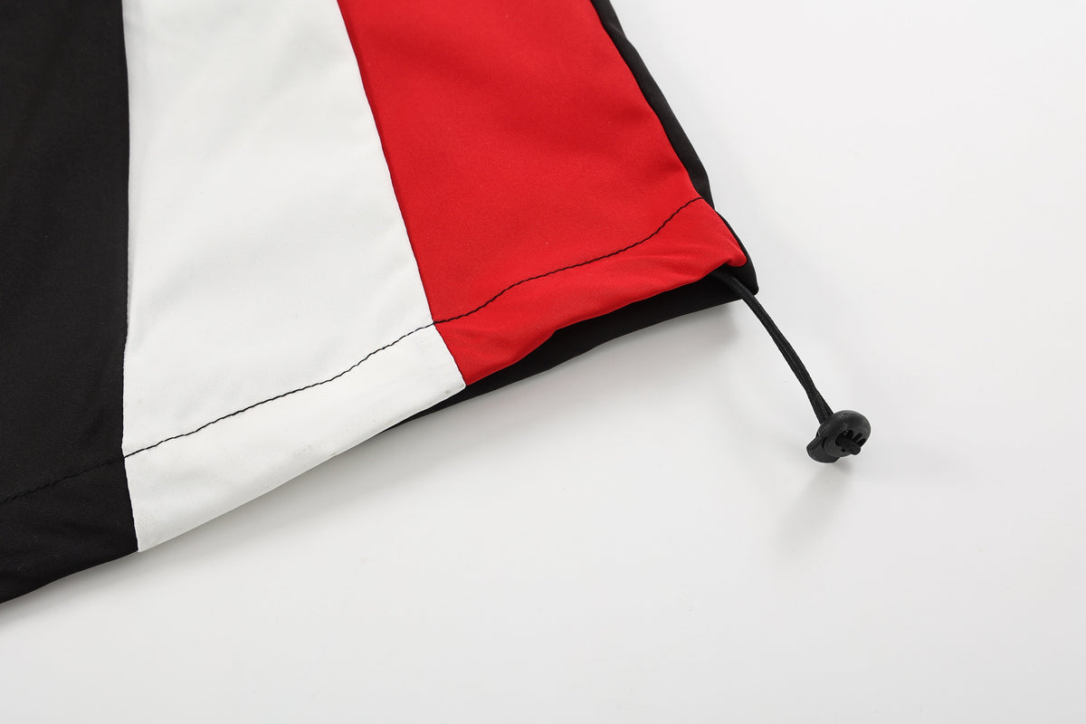 VLEX OFFICIAL 90 STRIPE RACING PANTS; Black; garment construction detail