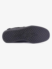 KILL WINNER STAR PANEL COURT SNEAKERS; Black; outsole view