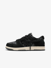 RIP STAR TONAL STAR PATCH SNEAKERS; Black; overall product view