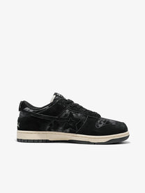 RIP STAR TONAL STAR PATCH SNEAKERS; Black; overall product view