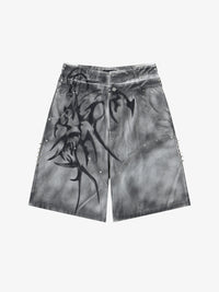 ATSF30 | WASHED CARGO POCKET JORTS