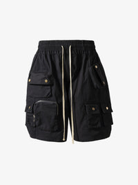 SOUNDLESS CLOUDBURST | STACKED POCKET CARGO SHORTS
