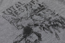 RESTARALL RIBBED PHOTO COLLAGE SWEATER; Gray; design detail