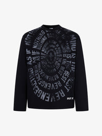 AK ANBULLET | CIRCULAR GRAPHIC SWEATSHIRT