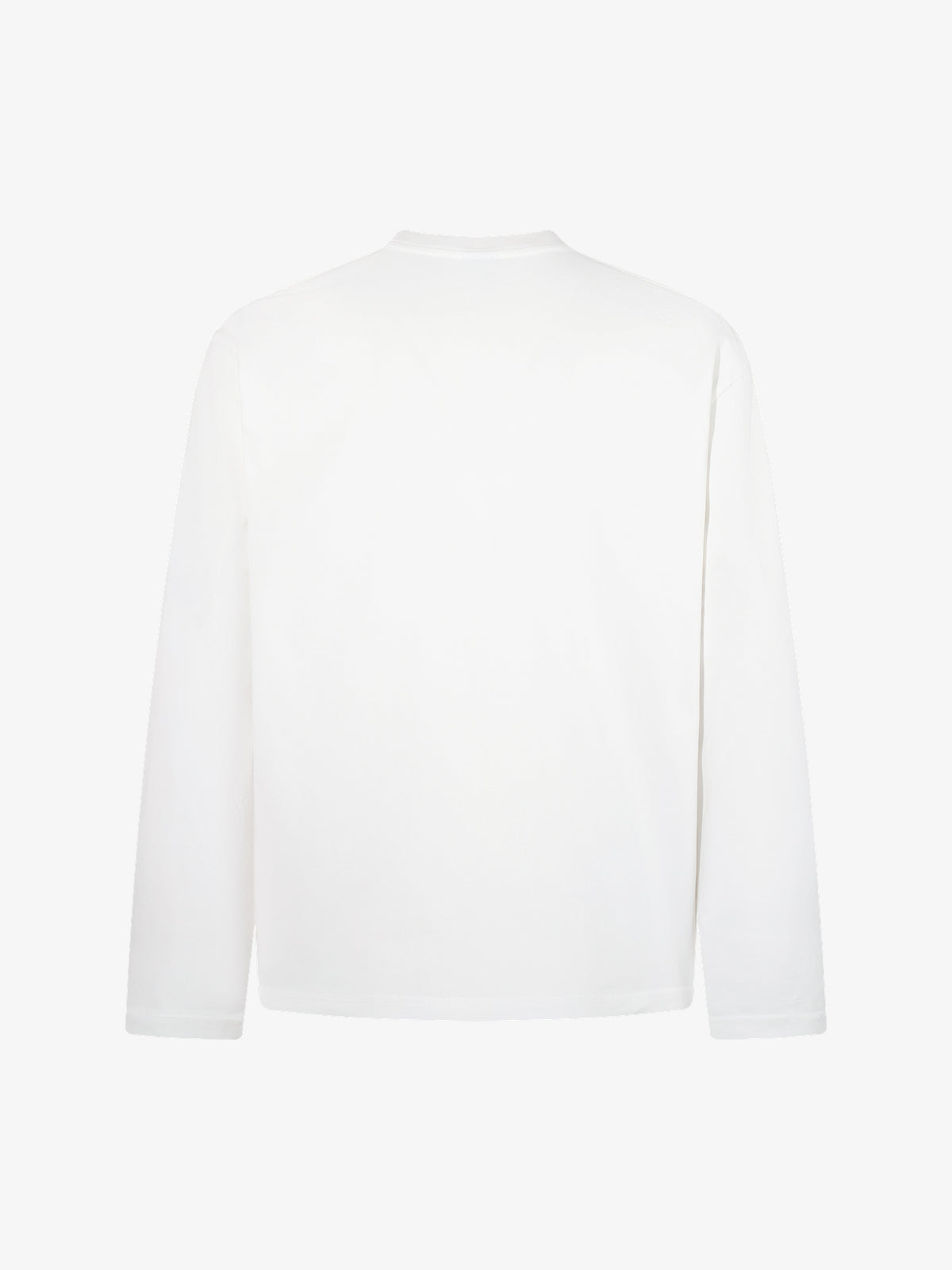 AK ANBULLET CIRCULAR GRAPHIC SWEATSHIRT; White; back view