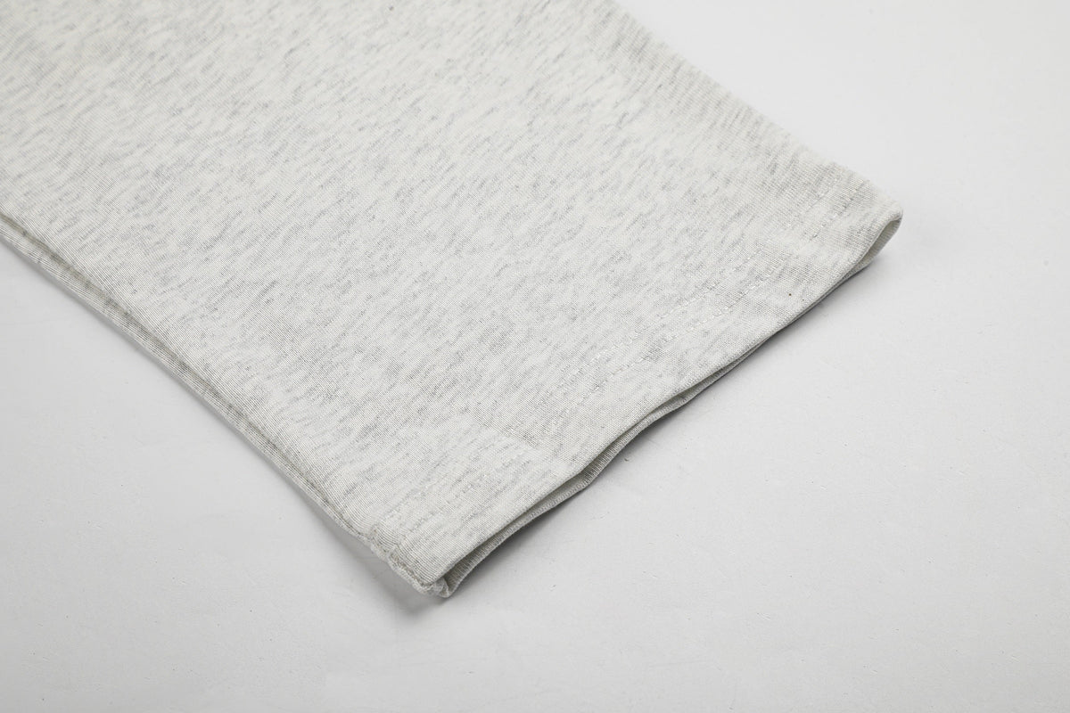BLACK ENERGY PHOTO PRINT LAYERED SWEATSHIRT; White; garment construction detail
