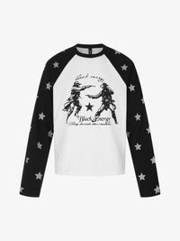 BLACK ENERGY | STAR SLEEVE GRAPHIC SWEATSHIRT