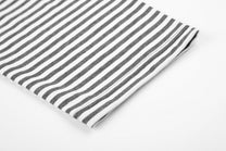 BLACK ENERGY STRIPED LAYERED LETTER SWEATSHIRT; Black; garment construction detail