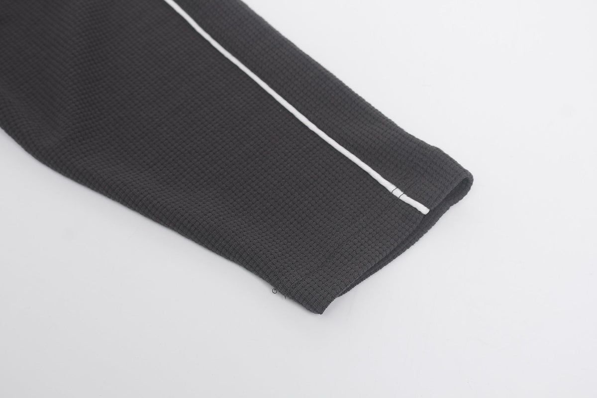 GLFS FLAME 87 GRAPHIC SWEATSHIRT; Black; garment construction detail